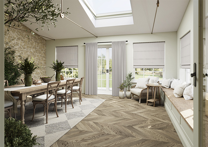 Norleigh, Silver - Made to Measure Curtains - Image 7